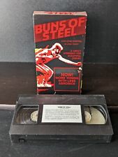 Buns of Steel VHS Video Greg Smithey Raro 1ª Edición Ejercicio De Colección ENTRENAMIENTO segunda mano  Embacar hacia Argentina