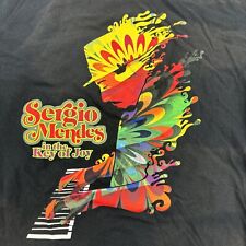 Camiseta concerto Sergio Mendes adulto XL música piano streetwear casual cor Y2K comprar usado  Enviando para Brazil