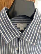 Sunspel linen shirt for sale  MANCHESTER