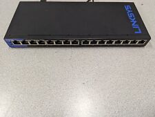 Linksys LGS116PV2 16-Port Business Desktop Gigabit PoE+ Switch LGS116P w/ Power for sale  Shipping to South Africa