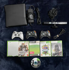Used, Microsoft Xbox 360S 250GB Console Bundle: KINECT, 6 GAMES, 3 CONTROLLERS, TESTED for sale  Passaic
