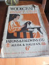 C1930s woolcraft patons for sale  TROON