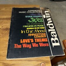 Baldwin dimensional music for sale  Simi Valley