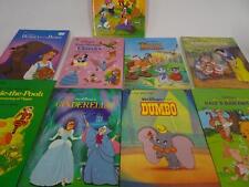 Lote Misto 9 Ilustrado Disney Big Golden Books Mickey Dumbo Branca De Neve FR13 comprar usado  Enviando para Brazil