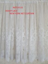Heavy lace net for sale  MARGATE