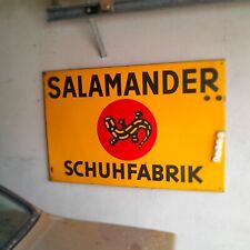 Emaliertes salamander schild gebraucht kaufen  Burgstetten