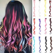 Clip rainbow hair for sale  Shipping to Ireland