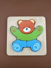 Bear wooden jigsaw for sale  Washington