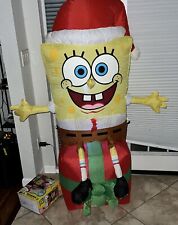 Pantalones Cuadrados Nickelodeon Bob Esponja Inflables Soplados por Aire Regalo de Navidad 5' segunda mano  Embacar hacia Argentina