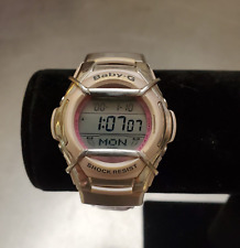 Relógio digital feminino CASIO BABY-G G-MS QUARTZO MSG-135 resistente à água 100M, usado comprar usado  Enviando para Brazil