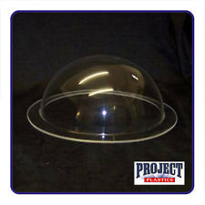 CLEAR PERSPEX ACRYLIC PLASTIC DOME WITH FLANGE HEMISPHERES 50mm-700mm DIAMETERS for sale  Shipping to South Africa