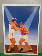 Boxe affiche poster d'occasion  Saint-Georges-de-Didonne