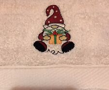 Hand towel embroidered for sale  SHEFFIELD