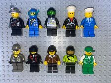 10 LEGO FIGUREK I MANÓW LEGO CITY TOWN RACERS kolekcja, używany na sprzedaż  PL