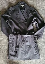 Used, Kenneth Cole Women's Black Water-Resistant Trench Coat Jacket Size XL  for sale  Shipping to South Africa