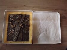 Große bronze plakette gebraucht kaufen  Koblenz-Karthause