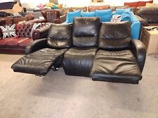 Black leather electric for sale  CREWE