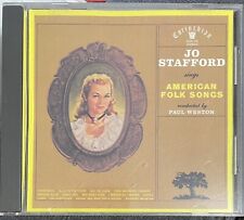 Jo Stafford - Canta canções folclóricas americanas [CD Corinthian Records COR 110-CD] comprar usado  Enviando para Brazil