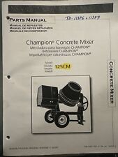 Champion concrete mixer for sale  Beachwood