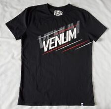 Camiseta masculina Venum tamanho XL manga curta preta mistura de algodão elástica  comprar usado  Enviando para Brazil