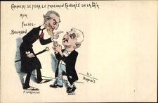 Artist Ak Norwins, Paul Déroulède, Ernest Monis, cartoon,... - 10646660 for sale  Shipping to South Africa