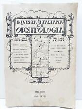 ornitologia italiana usato  Petriolo