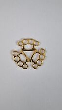 Gold knuckle duster for sale  Shipping to Ireland