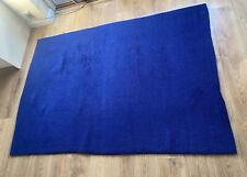 Blue wool rug for sale  PERSHORE