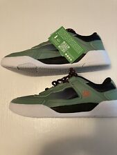 Zapatos de patineta métricos para hombre DC verde/negro/naranja talla 10 sin caja, usado segunda mano  Embacar hacia Argentina