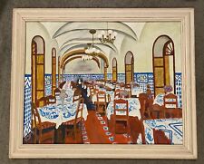 Restaurante oil painting for sale  Greenlawn