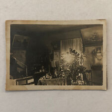 Vintage Photo Photograph Room with Furniture Art Victorola Moms House 1884, used for sale  Shipping to South Africa