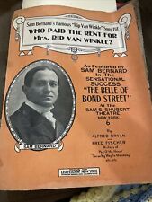 Antique 1914 sheet for sale  Poughkeepsie