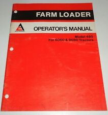Allis Chalmers 460 Loader Operators Manual (for 6060&6080 Tractors)ORIGINAL 7/81 for sale  Elizabeth