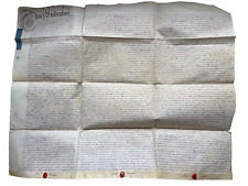 1739 vellum indenture for sale  REDHILL