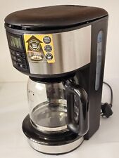 Used, Russell Hobbs 20680 Buckingham 1.25L Filter Coffee Machine –Black/ Silver for sale  Shipping to South Africa