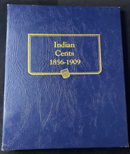 Whitman Coin Album Indian Head Cents Pennies 1856-1909 9111 Free Shipping for sale  Shipping to South Africa