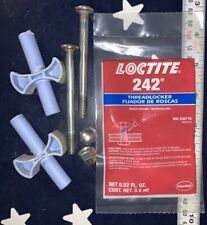 Trampoline Safety Enclosure Hardware 2 Bolts, Nuts, Loctite YOU GET WHATS IN PIC for sale  Shipping to South Africa