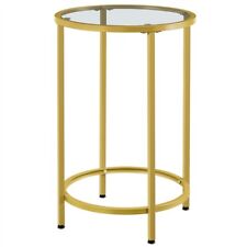 Glass end table for sale  USA