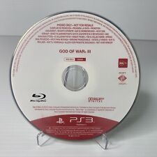God of War III (3) PS3 Playstation disco promocional (jogo completo) PAL GC *TESTADO* comprar usado  Enviando para Brazil