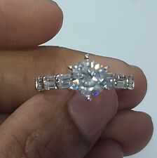ring simulated diamond 5 for sale  USA