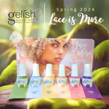 Harmony Gelish Lace Is More Collection 6 peças esmalte em gel (sem exibição) primavera de 2024 comprar usado  Enviando para Brazil