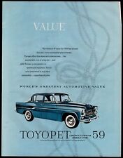 1959 toyopet crown for sale  Woodsville