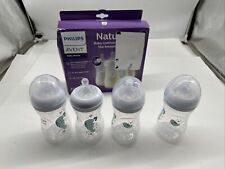 Biberones naturales para bebé Philips AVENT con pezón de respuesta natural, 9 oz, paquete de 4 segunda mano  Embacar hacia Argentina