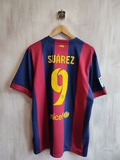 Barcelona 2014 2015 casa tamanho XL kit de futebol camisa de futebol camisa maillot Suarez comprar usado  Enviando para Brazil