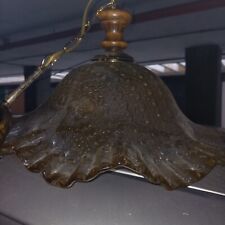Lampadario vetro pesante usato  Settimo Torinese