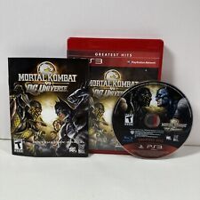 Mortal Kombat vs. DC Universe Greatest Hits Playstation 3 PS3 Complete Tested! for sale  Shipping to South Africa