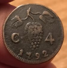 Moneta cavalli 1792 usato  Olbia