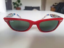 RAY BAN 2140 ORIGINAL WAYFARER 1031 (Rojo)- Gafas de sol vintage - Buen estado segunda mano  Embacar hacia Argentina