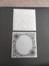 6x6 embossing folders. for sale  ILFORD