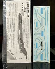 Used, ATP Scale Master Airfix 1/144 Braniff Blue Boeing 727-200 Model Transfers Decals for sale  LONDON